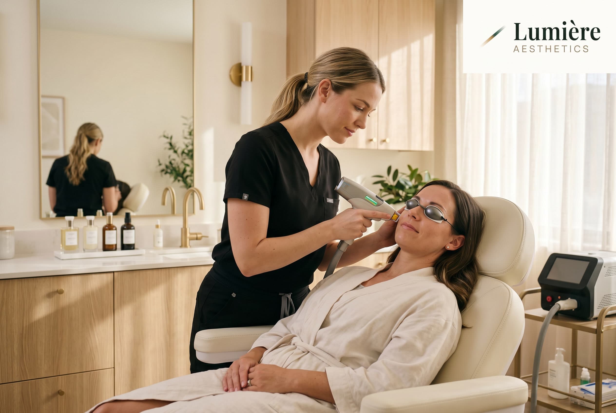 Laser skin treatments